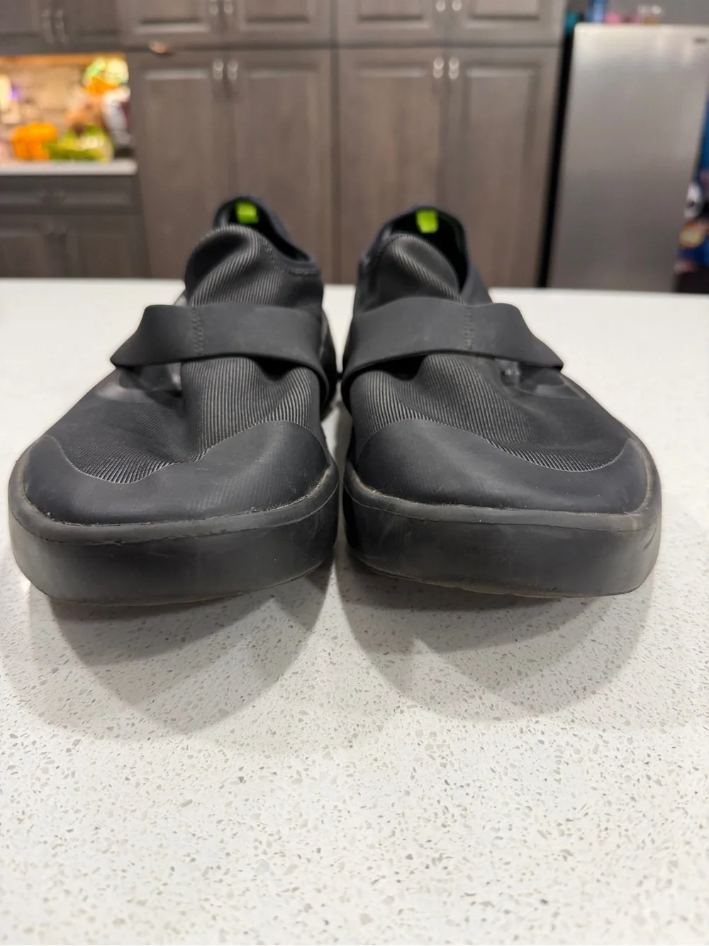 OOFOS Men’s Black Recovery Slip-On Casual Shoes US 12 EU 45 7012022-16